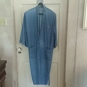 Men's Denim Robe